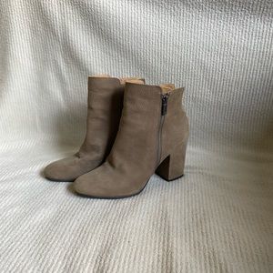 Lucky Brand Leather Ankle Boots